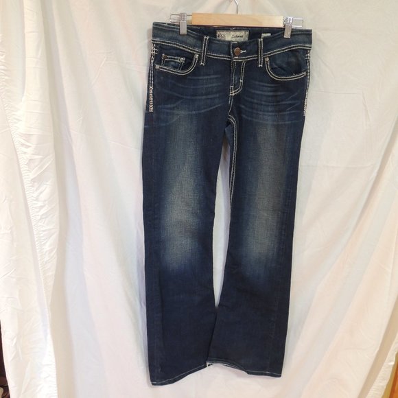 Buckle BKE SABRINA Boot Cut Denim Jeans Womens 28